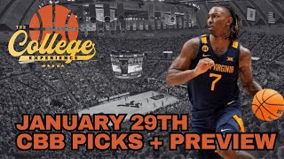 College Basketball Picks - Wednesday, January 29th | The College Experience: Basketball