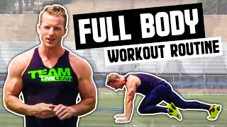 Full Body Fat Burning Workout: No Equipment Needed!