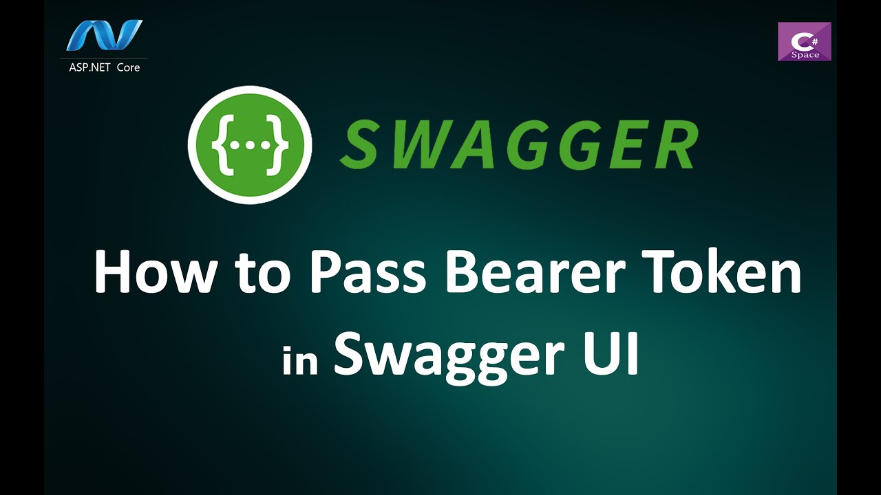 How To Pass JWT Bearer Token In Swagger UI - YouTube