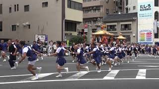 令和元年　長崎くんち　お下り盛り込み　諏訪神社一の鳥居前　20191007130750