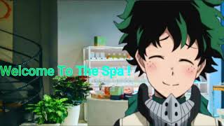 Spa day with Deku, (Deku x Listener) Wholesome, and calming.