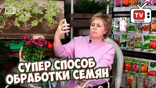 СУПЕР СПОСОБ ОБРАБОТКИ СЕМЯН 🌱 Мастер класс hitsadTV