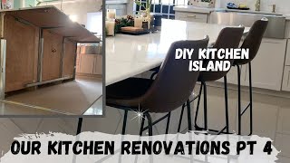 DIY Kitchen Island Design | Epoxy Counter | Kitchen Renovation Part 4