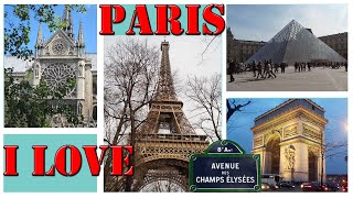 PARIS - FRANCE City Tour  | Paris en été Paris, France - A WALKING TRAVEL TOUR  FRANCE
