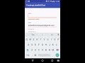 Android Floating Label Edit Text Tutorial