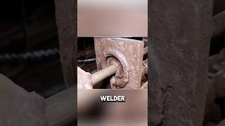 This welder is incredibly creative.