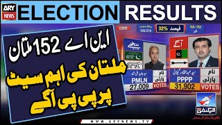 Election 2024: Unofficial result of NA-152 Multan - Latest Updates