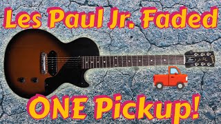 2012 Gibson Les Paul Junior Faded Review and Demo