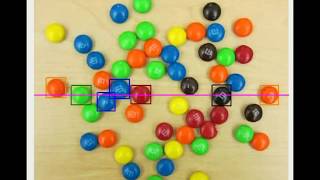 Color objects detection, tracking and counting using image processing