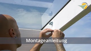 Seilspannmarkisen nach Maß - Montageanleitung Sonnenmax