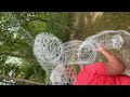 chicken wire ghost diy