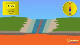Sea Floor Spreading With Arrows