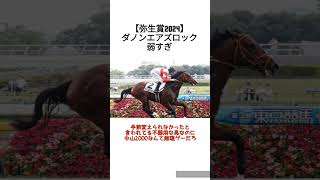 【弥生賞2024】ダノンエアズロック弱すぎ　 #競馬