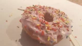 made this Donut from Dunkin so good