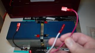 Fire Alarm wiring tutorial [Fire Lite ES-50x][Addressable]- Ep. 2: Install Battery