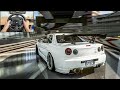 Nissan GT-R R34 Skyline - Assetto Corsa - (Steering Wheel + Shifter ) Gameplay