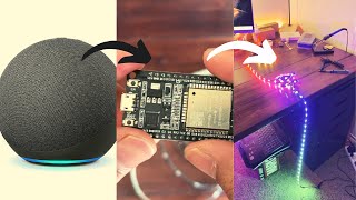 Never buy Smart lights again | DIY under $10 with ESP 32 | Control RGBIC light with Alexa