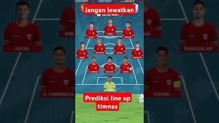 Prediksi line up timnas#football #pialaaff #shortvideo