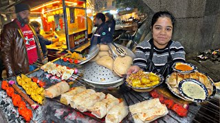 Best Street Food In Delhi| Famous Delhi Street  Food | Indian Street Food Delhi