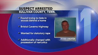 Sullivan County deputies find man wanted for statutory rape 'hiding in the woods'