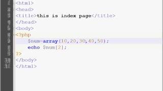 PHP BANGLA TUTORIAL#7(Array)