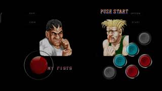 jugando Street Fighter 2 champion edition hackeado XD