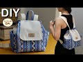 The way how to make a cute backpack | Sewing tutorial