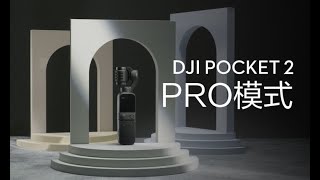 【中文】大疆DJI Pocket 2口袋云台相机 系列教学视频7 PRO模式