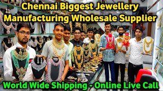 Chennai Biggest Jewellery Supplier👌👌Jewellery Manufacturing Wholesale Supplier, Sowcarpet Jewellery