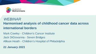 Harmonised analysis of childhood cancer data across international borders