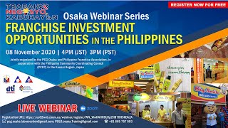 TNK Japan Franchise Investment Opportunities in the Philippines