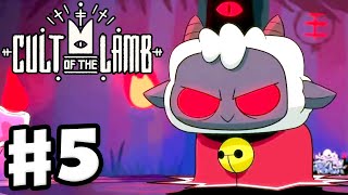 Cult of the Lamb - Gameplay Walkthrough Part 5 - Heket Boss Fight!