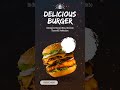 burger ads banner template free to use go business burger promo advertisement burger template