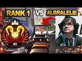 Albralelie team vs RANK 1 team in algs scrims!!  3v3 ( apex legends )