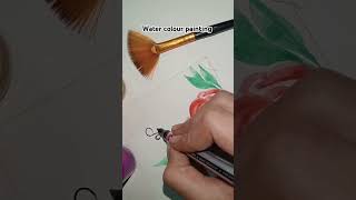 Cute gift ideas for beginners, easy water colour painting,Diy card #amazingart#diy #drawing#shorts