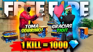 POR CADA KILL que HAGA YIZARO LE DARE 1000 💎- QUEDE EN LA QUIEBRA 😳