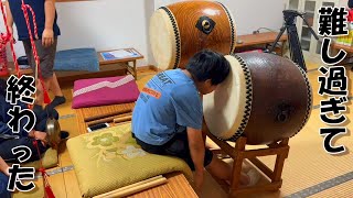 太鼓の達人目指して神輿に乗ったがムズ過ぎた【川田八幡町屋台】