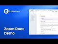 Zoom Docs Demo