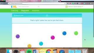 IXL Diagnostic Instructions