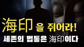 해인을 쥐어라! 세존의 법통은 해인이다