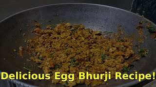 🔥 10-Minute Egg Bhurji Recipe | Super Easy, Tasty \u0026 Healthy! 🍳