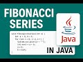 Fibonacci Series in Java | Beginners Tutorial