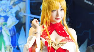 Cosplay / FGO Europa / エウロペ コスプレ / 코스프레 / Fate 欧罗巴 叉子宝宝 BW 2020广州漫展