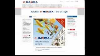 e-MAXIMA.lv: Kā iepirkties? | Как совершать покупки? | How to buy?