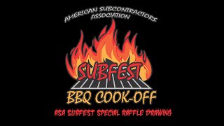 ASA Subfest Weekly Raffle #1