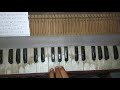 Likhne wale ne likh dale-play harmonium