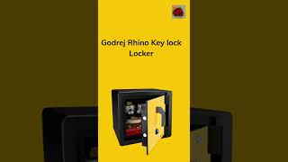 Godrej Rhino Locker | Godrej Rhino V1 Gold Mechanical Home Locker | Godrej Key Lock Safe | Review