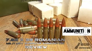 7.62 x 39 Romanian Military Surplus Review