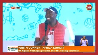 Manyatta MP Mukunji Gitonga's speech at the Youth Connekt Africa Summit in Nairobi.