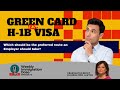 Green Card Vs H1B : Which is better for Employers in 2024?